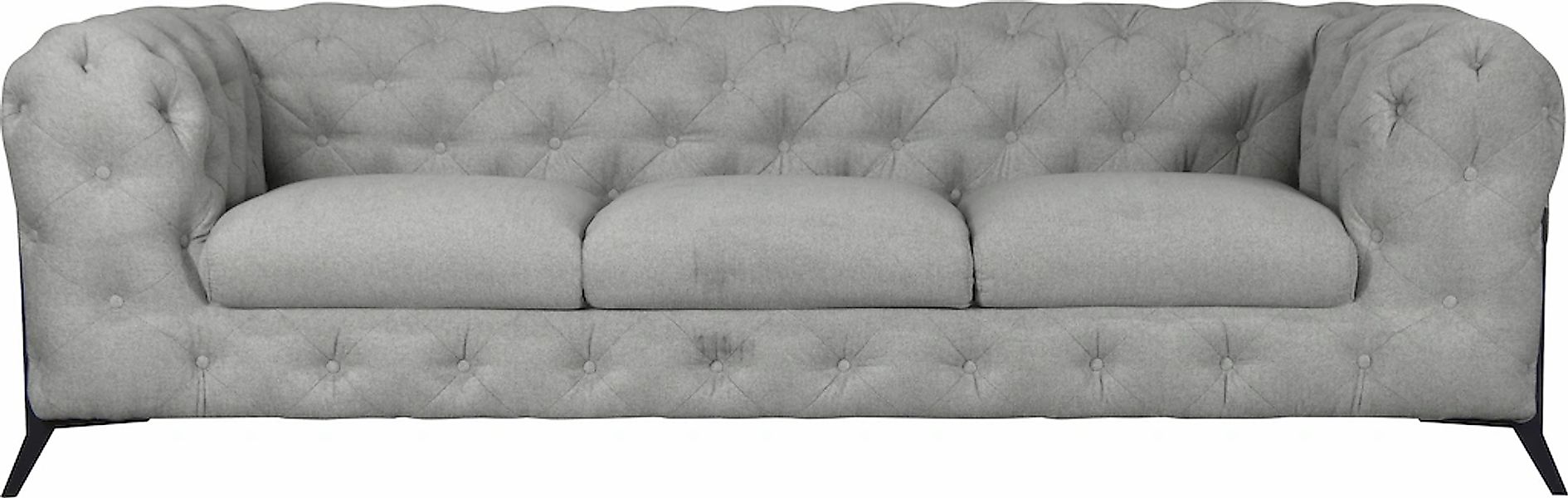 Home affaire Chesterfield-Sofa "Amaury" aufwändige Knopfheftung, moderne Ch günstig online kaufen