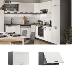 Vicco Hängeschrank R-Line, Weiß Landhaus/Anthrazit, 60 günstig online kaufen