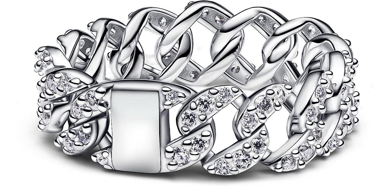 Pandora Fingerring Pandora Sterling silver Cubic Zirconia Clear 193557C01 D günstig online kaufen