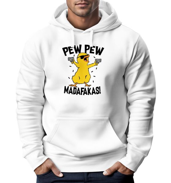 MoonWorks Hoodie Hoodie Herren Pew Pew günstig online kaufen