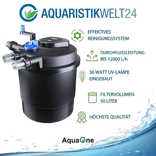 Aquaone Teichfilter Druckteichfilter Set CPF 20000 günstig online kaufen