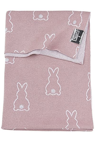 Babydecke Rabbit Lilac, Meyco Baby, 75x100cm günstig online kaufen