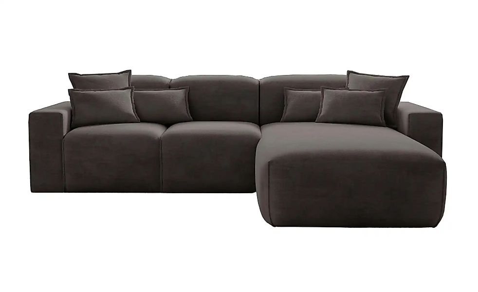 Ecksofa  Leni ¦ schwarz ¦ Maße (cm): B: 265 H: 74 Polstermöbel > Sofas > Ec günstig online kaufen