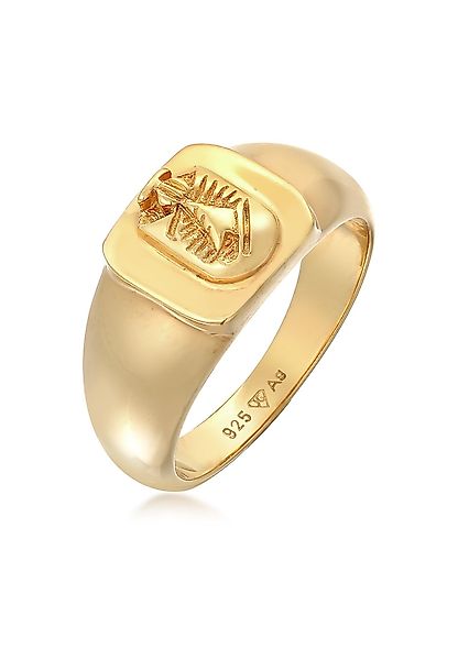 Kuzzoi Siegelring Siegelring Wappen Pinky Klassik günstig online kaufen