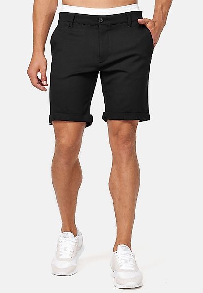 Indicode Chinoshorts Chiltern aus elastischer Baumwoll-Qualität günstig online kaufen