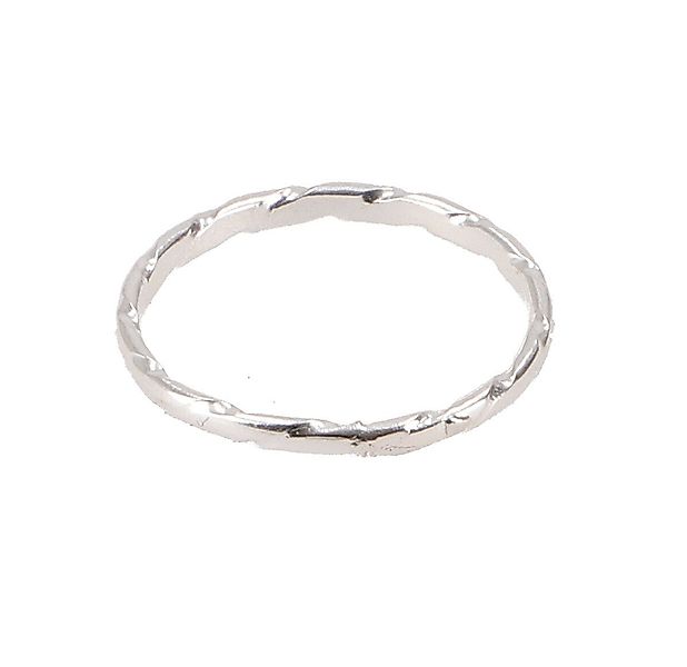 Guru-Shop Silberring Schmaler gegliederter Silberring günstig online kaufen
