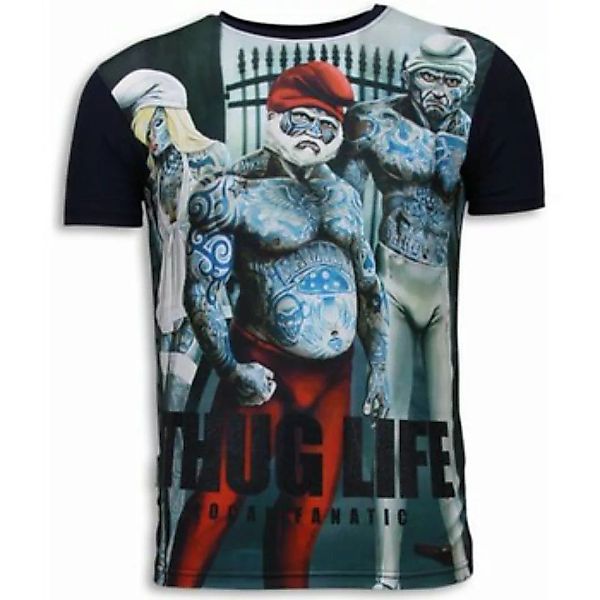 Local Fanatic  T-Shirt Thug Life Digital Strass günstig online kaufen