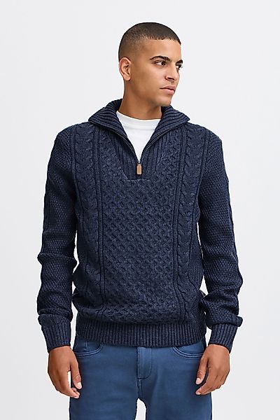 Blend Troyer "BHPullover" Klassischer Troyer mit Reißverschluss günstig online kaufen