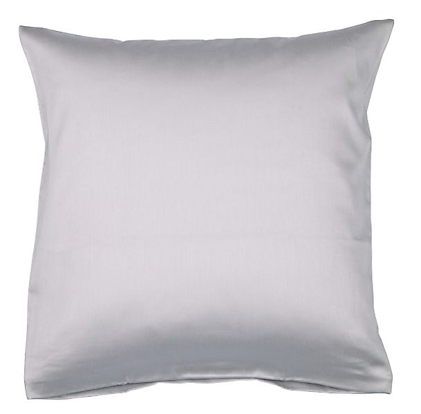 Janine Janine Mako-Satin Bettwäsche Colors 31001 platin Größe:  40x40 cm günstig online kaufen