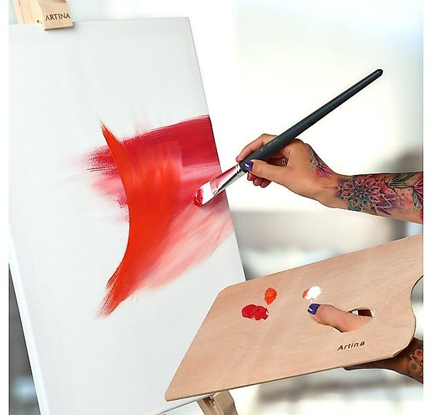 Artina Keilrahmen, 2-fach weiß vorgrundiert, säurefrei behandelt, 280g/m² günstig online kaufen