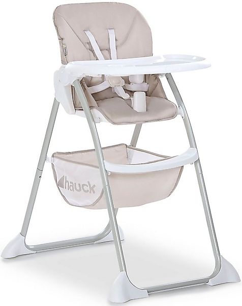 Hauck Hochstuhl Sit N Fold, beige, schmal faltbar günstig online kaufen