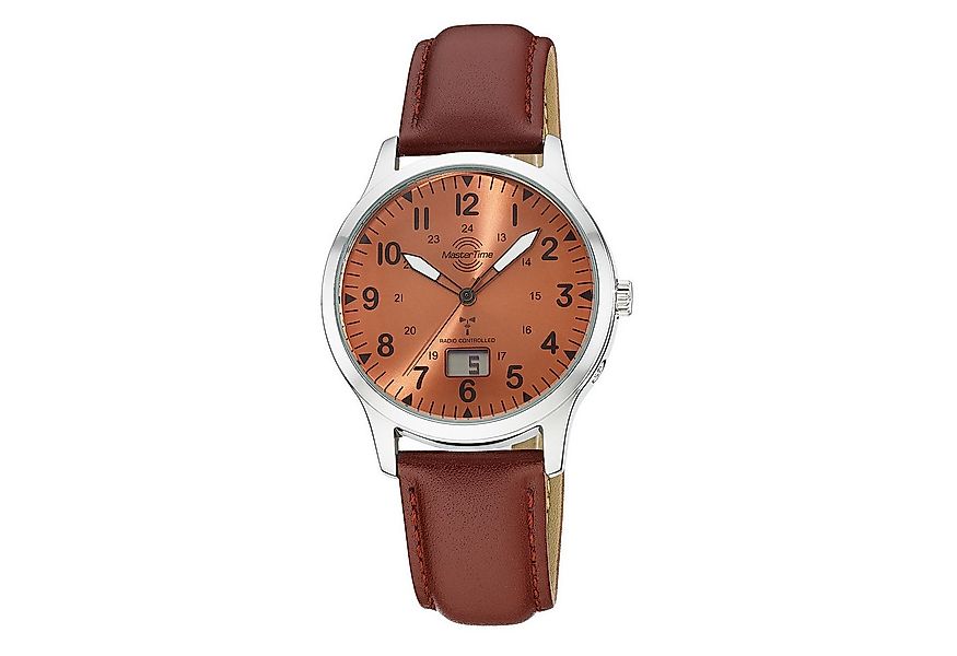 MASTER TIME Funkuhr Aviation MTGA-10959-82L, Quarzuhr, Armbanduhr, Herrenuh günstig online kaufen