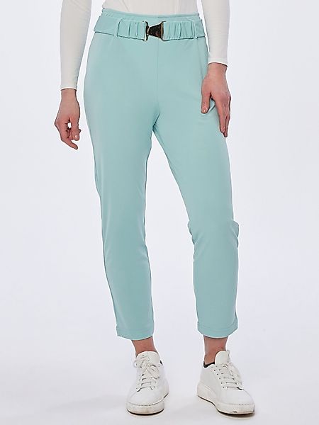 MONACO blue Stoffhose Jerseyhose figurumspielend mit günstig online kaufen