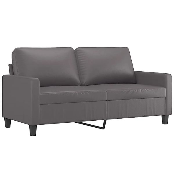 vidaXL 2-Sitzer-Sofa Grau 140 cm Kunstleder 359139 günstig online kaufen
