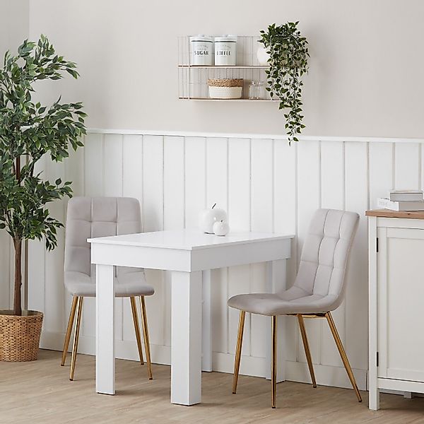 Homestyle4u Essgruppe Esstisch 60x90 2 Stühle günstig online kaufen