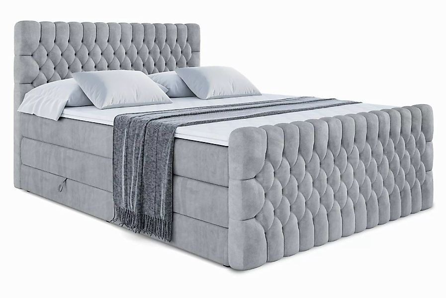 ALTDECOR Boxspringbett SERENE-Z KING (Multipocket-Matratze H4, günstig online kaufen