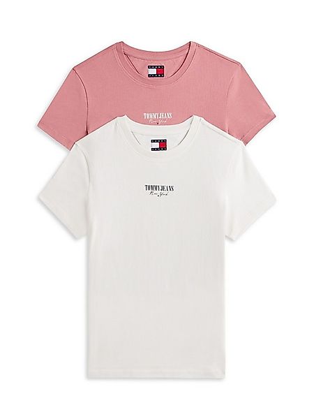 Tommy Jeans Kurzarmshirt TJW 2PACK ESSENTIAL LOGO 2 TEE (Packung, 2-tlg) günstig online kaufen