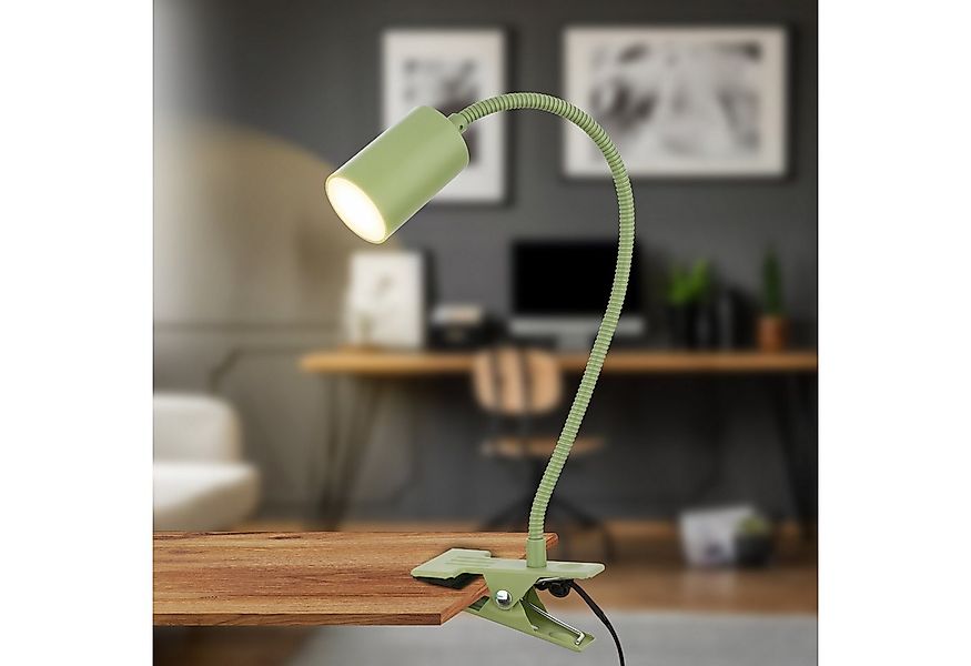 Briloner Leuchten Wandleuchte LED Schreibtischlampe Leselampe Home Office B günstig online kaufen