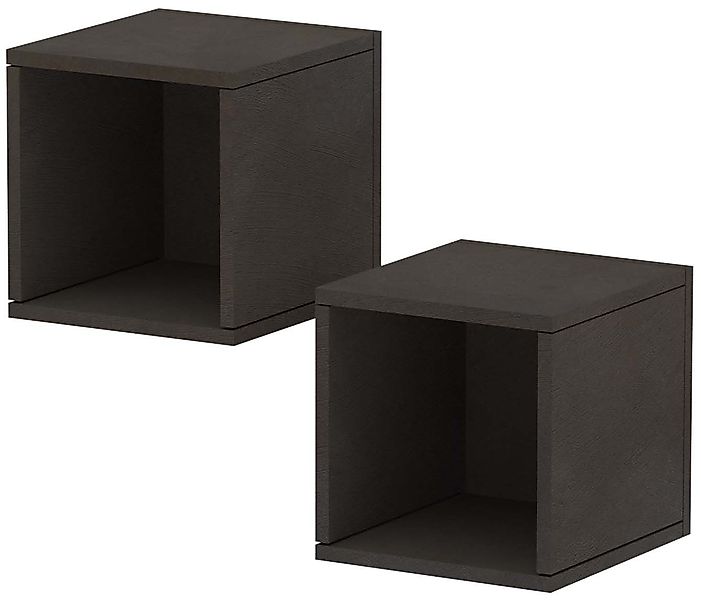 INOSIGN Wandregal "Infinity" Set, 2 kleine Würfelregale, 2 Stk. tlg. Würfel günstig online kaufen