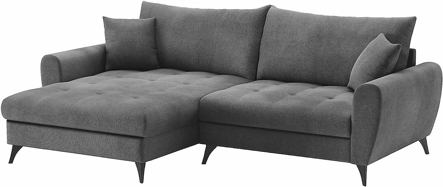 Mr. Couch Ecksofa "Blackburn II, L-Form", Mit Kaltschaumpolsterung bis 140 günstig online kaufen