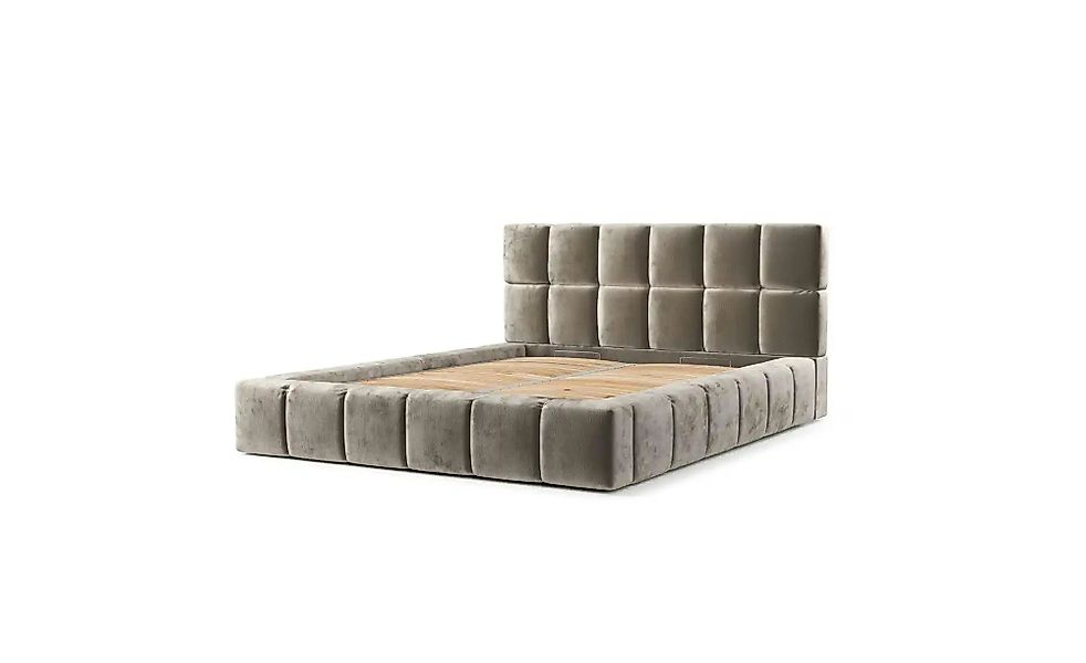 Polsterbett   ¦ beige ¦ Maße (cm): B: 222 H: 110 Betten > Polsterbetten - H günstig online kaufen