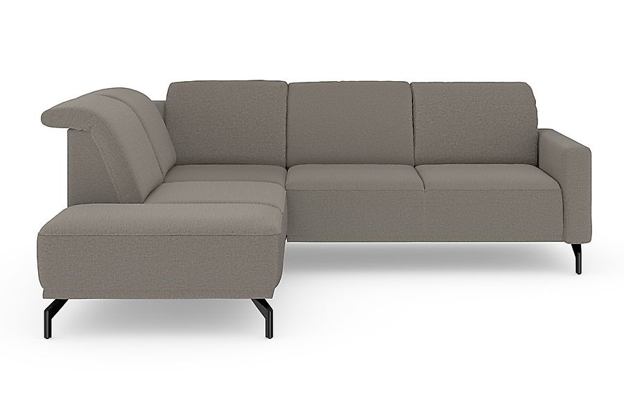 sit&more "Bailando L-Form" wahlweise mit Kopfteilverstellung und Vorziehsit günstig online kaufen