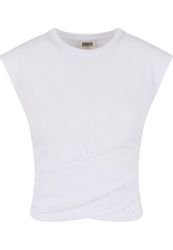 URBAN CLASSICS T-Shirt "Urban Classics Ladies Cropped Wrapped Top" 1 Stk. t günstig online kaufen