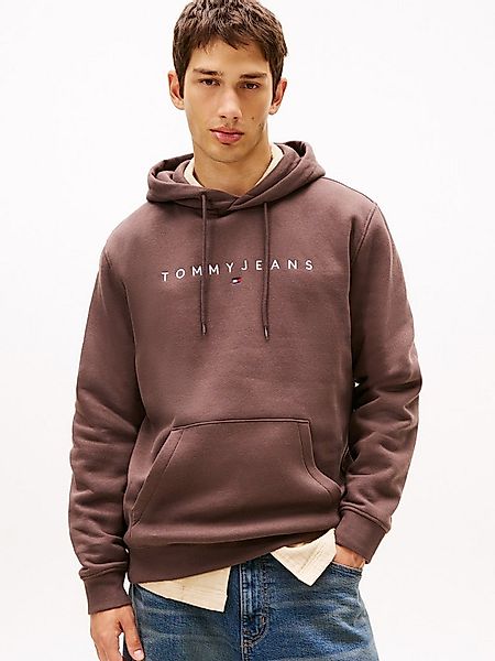 Tommy Jeans Hoodie TJM REG LINEAR LOGO HOODIE EXT mit Logo-Stickerei günstig online kaufen