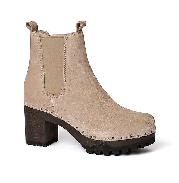 Softclox ODILIA Kaschmir taupe (dunkel), Winter, Holz, Clogs, Damen, bequem günstig online kaufen
