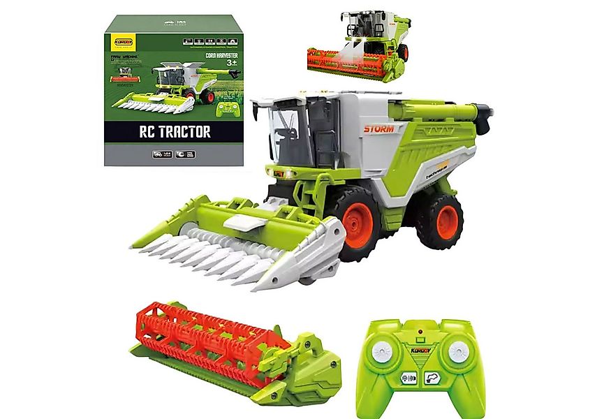COIL RC-Traktor Bauernhof Traktor, Mähdrescher Truck, Bauernhofspielzeug (M günstig online kaufen