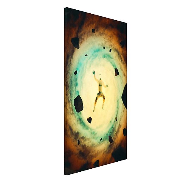 Magnettafel Retro Collage - In Space günstig online kaufen