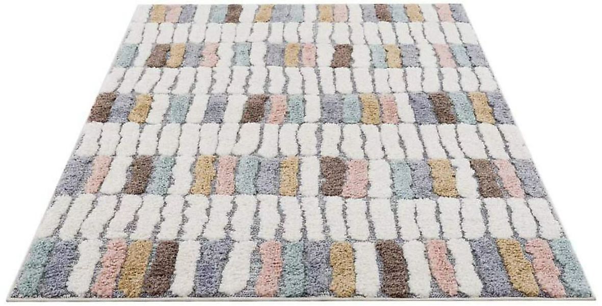 Carpet City Hochflor-Teppich »Focus 3032«, rechteckig günstig online kaufen