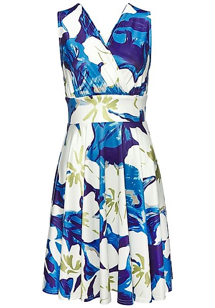 Vivance Jerseykleid in Wickeloptik, tailliertes Minikleid, günstig online kaufen