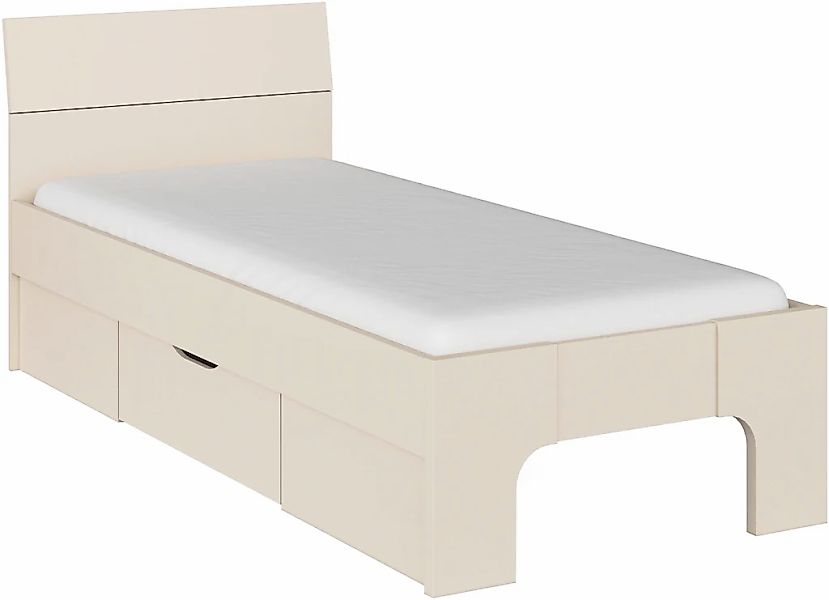 rauch Bett "Einzelbett Doppelbett Stauraum Landhausstil MARLENE Breite 120/ günstig online kaufen