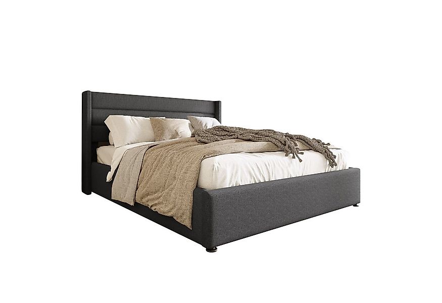 Sweiko Polsterbett (180*200cm), Doppelbett mit Kopfteil und Lattenrost, Sta günstig online kaufen