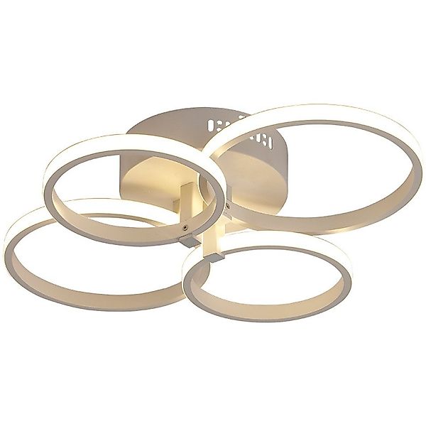 Euroton LED Deckenleuchte LED Deckenlampe Fernbediening günstig online kaufen