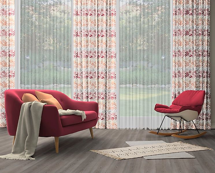 Wirth Vorhang "Kairo" Multifunktionsband 1 Stk. tlg. günstig online kaufen