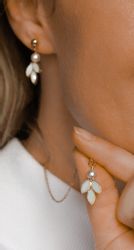 Brautkrone Schmuckset Brautschmuck: Halskette & Ohrringe günstig online kaufen