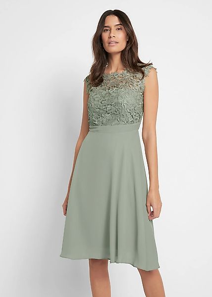 bonprix Minikleid "Minikleid mit Spitze" Minikleid mit Spitze günstig online kaufen