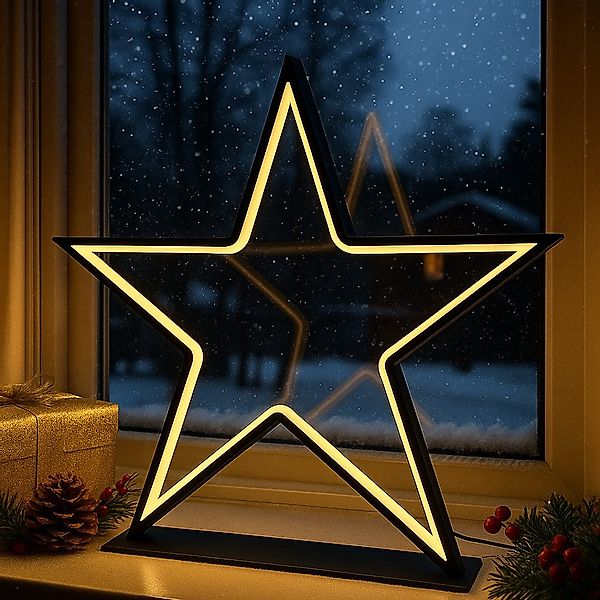 abc HOME LED Stern Fensterdeko, LEDs, günstig online kaufen