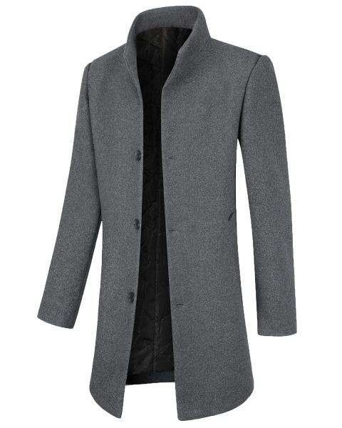 Allthemen Wollmantel Herren verdickter Wintermantel Slim günstig online kaufen