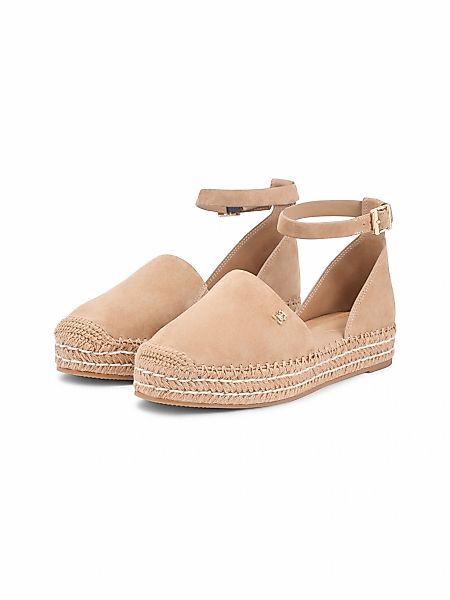 Tommy Hilfiger Riemchenballerina "TH PLATFORM ESPAD SUEDE STRAP" Sommerschu günstig online kaufen