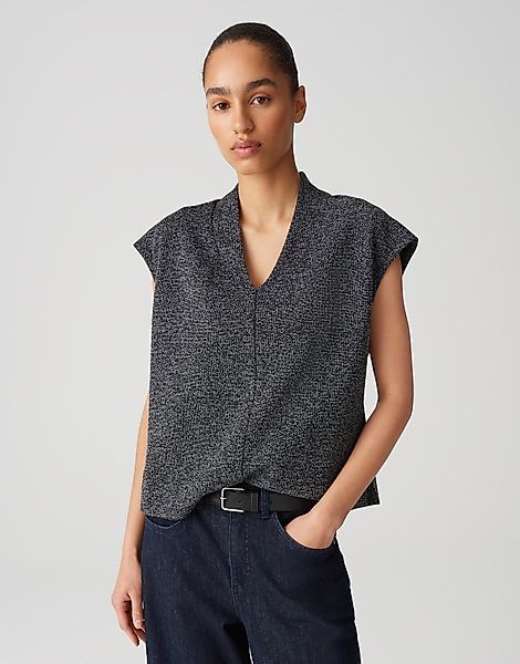 OPUS Sweatshirt GAPLA in Tweed Optik günstig online kaufen