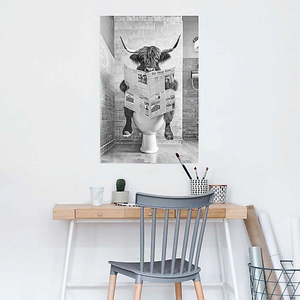 Reinders Poster "Highlander Toilet" günstig online kaufen