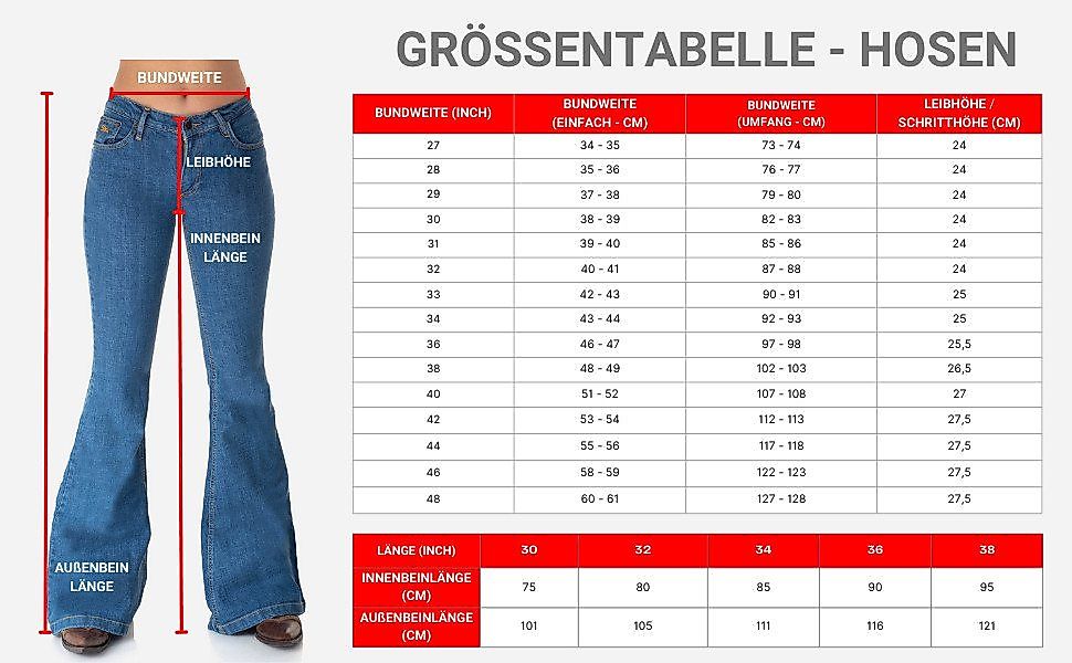 Comycom Schlagjeans Damen STAR ROOTS günstig online kaufen