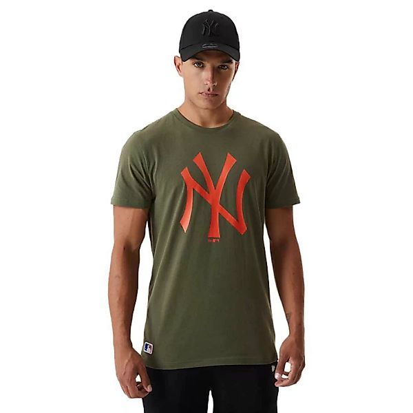 New Era Mlb Seasonal Team Logo New York Yankees Kurzärmeliges T-shirt M Kha günstig online kaufen