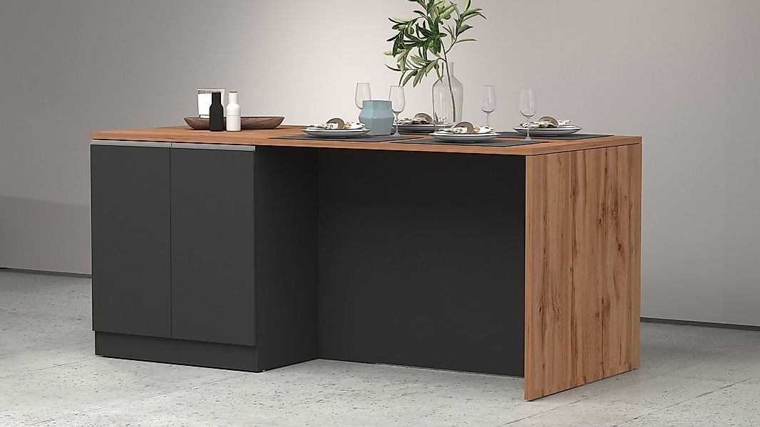 KOCHSTATION Kücheninsel Sole,Kochinsel,Küchenarbeitsblock,Inselküche,Arbeit günstig online kaufen