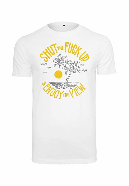 MisterTee T-Shirt "MisterTee Herren Shut the Fuck Up & Enjoy The View Tee" günstig online kaufen