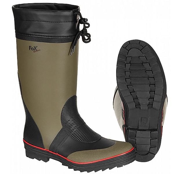 FoxOutdoor Gummistiefel in Oliv Stiefel (1 Paar, 1 Paar) günstig online kaufen