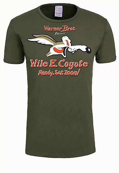 LOGOSHIRT T-Shirt "Coyote", mit lizenziertem Originaldesign günstig online kaufen